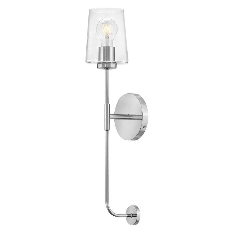 LED Vanity from the Kline Collection in Chrome Finish by Lark