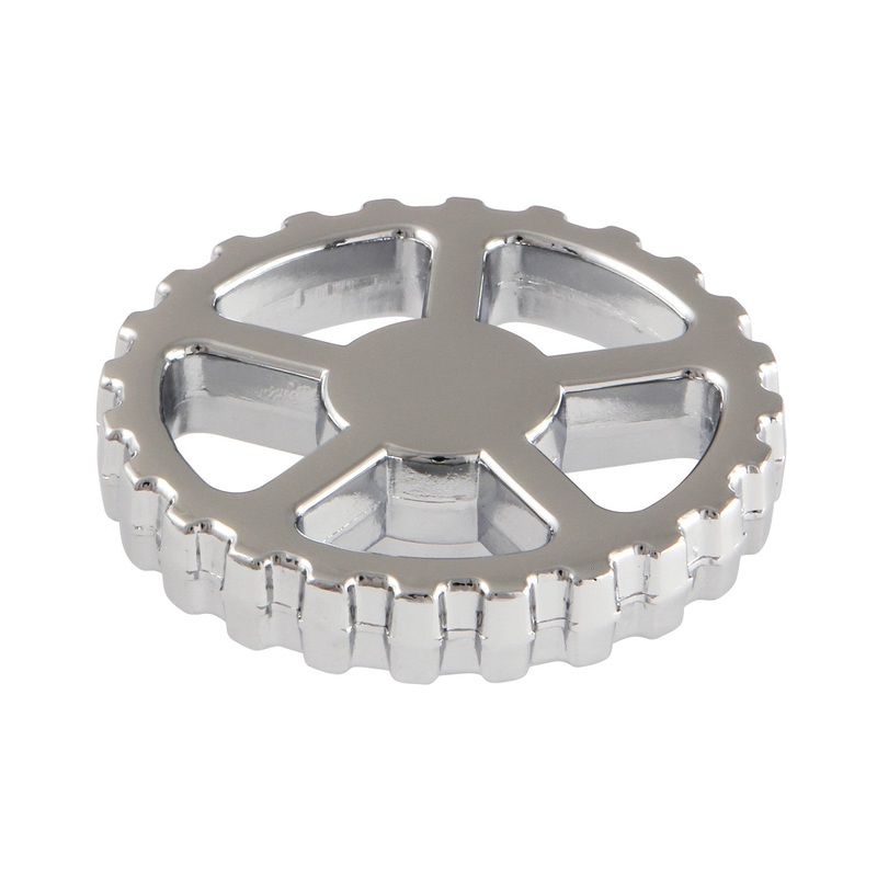 Fuller KSH2941CG Machine Gear Style Handle, Polished Chrome
