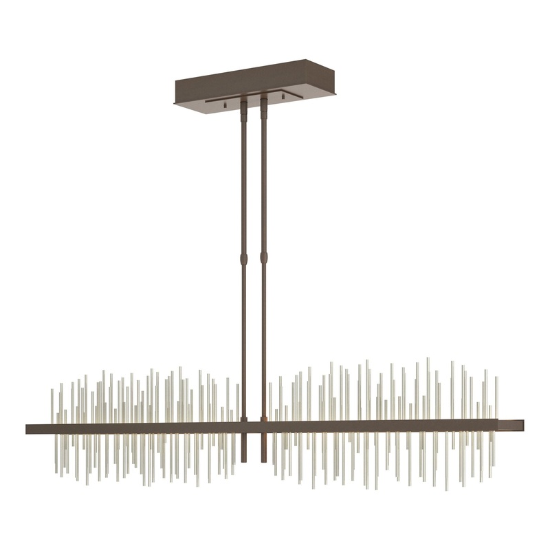 Gossamer Large LED Pendant Bronze Sterling