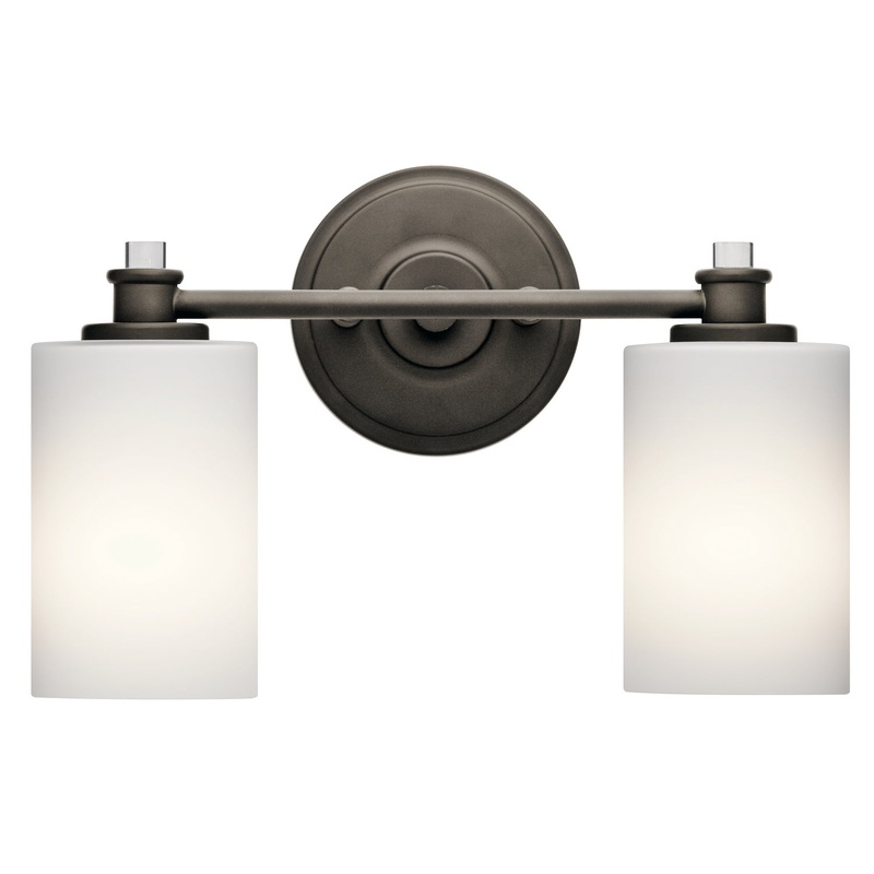 Kichler 45922OZ Two Light Bath, Olde Bronze