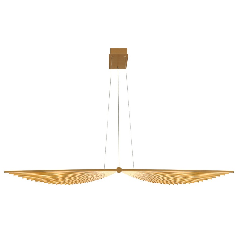 LED Chandelier from the Seraph Collection in Gold Finish by Eurofase