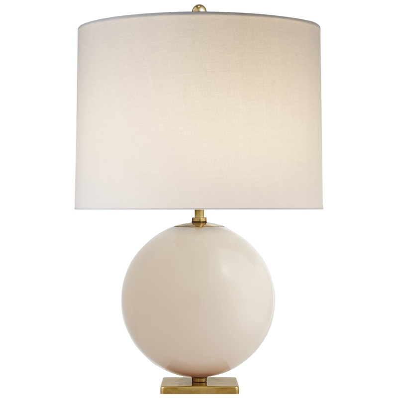 One Light Table Lamp from the Elsie Collection in Blush Finish by Visual Comfort Signature