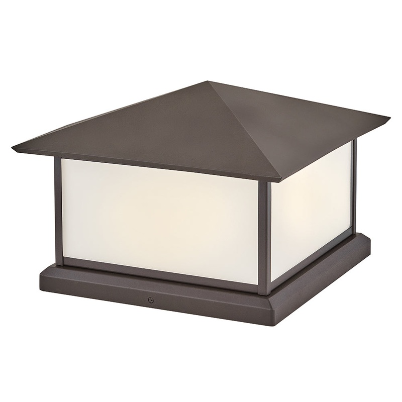 Walter Large Pier Mount Lantern Textured Oil Rubbed Bronze 3.5W / 12V Bulb(s) – Included