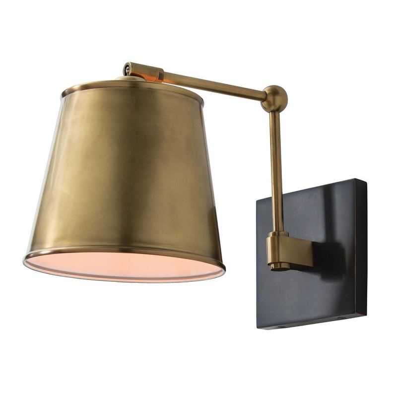 Arteriors 49020 Watson One Light Wall Sconce Antique Brass