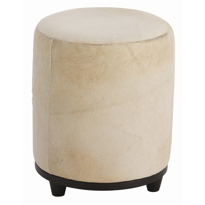 Arteriors 6751 Wimberley Ottoman White