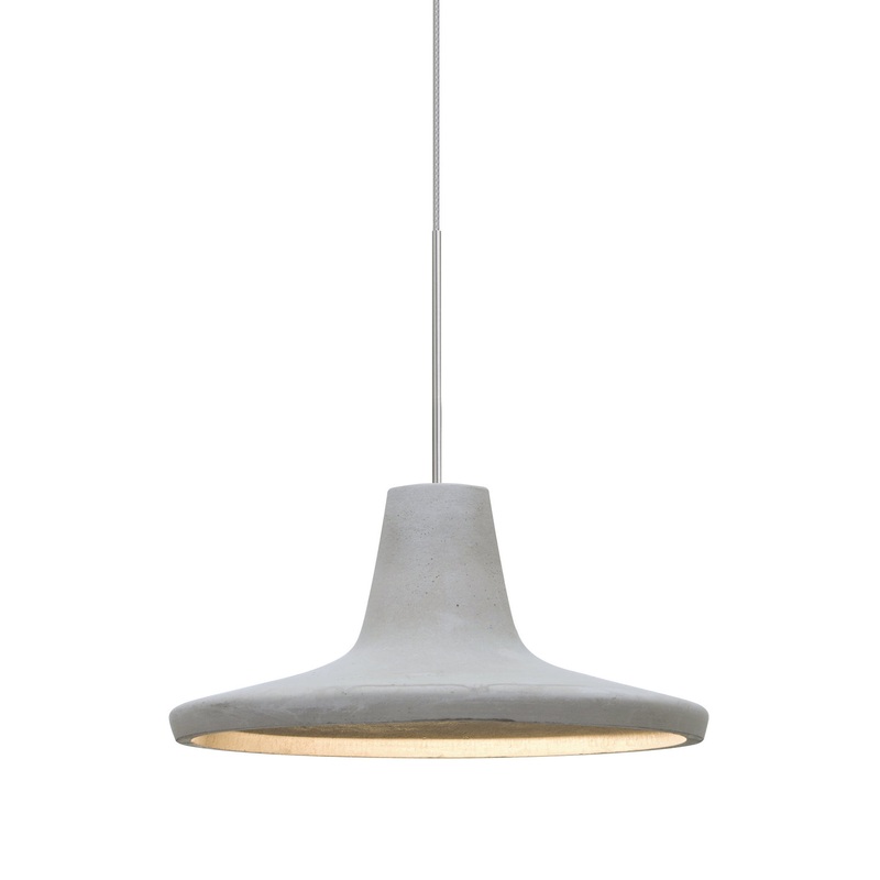 Besa 1XT-MODUSNA-LED-SN Modus One Light Pendant Satin Nickel