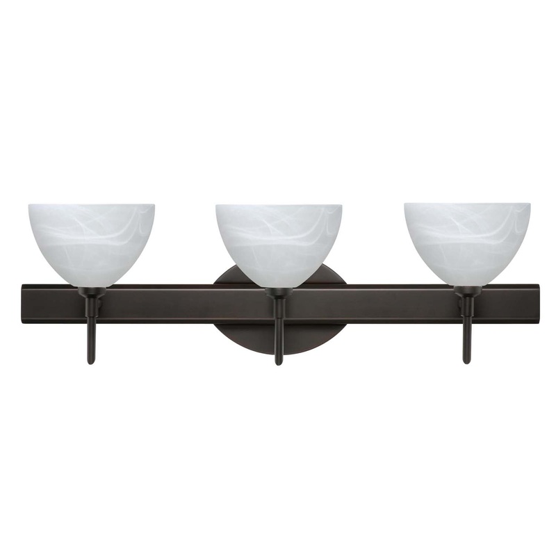 Besa 3SW-467952-BR Brella Three Light Wall Sconce Bronze (Discontinued)