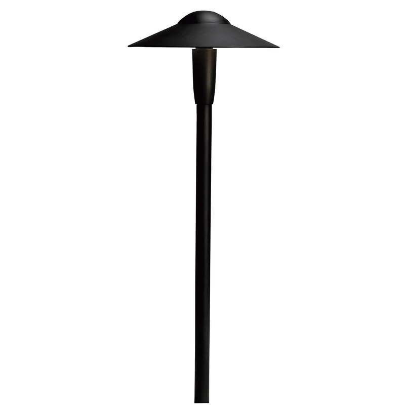 Kichler 15810BKT30R LED Path Light, Textured Black