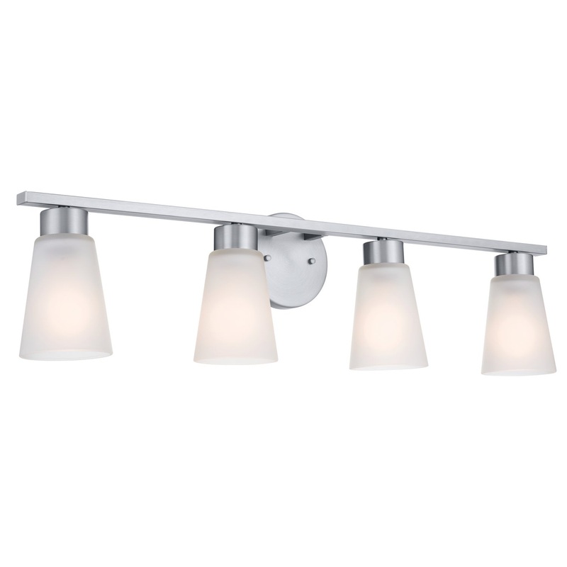 Kichler 55122NI Four Light Bath, Brushed Nickel