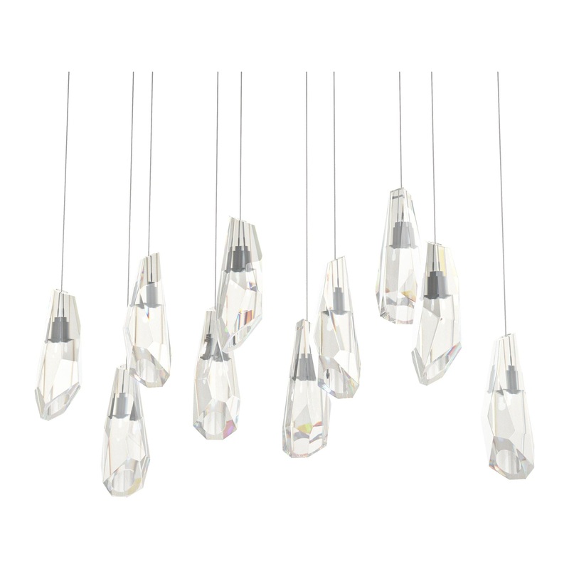 Luma 10-Light Large Crystal Pendant Oil Rubbed Bronze