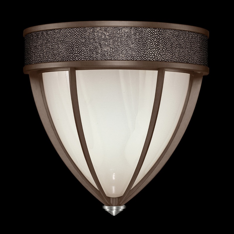 Mirage 12.25″H Sconce Bronze/Nickel/Pebble