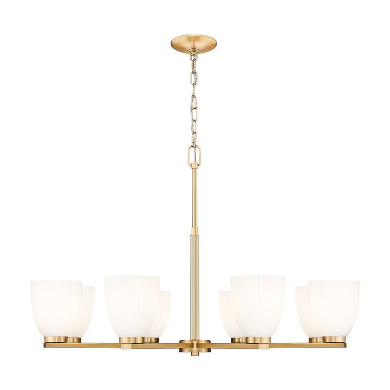 Naya 8-Light Chandelier Modern Gold