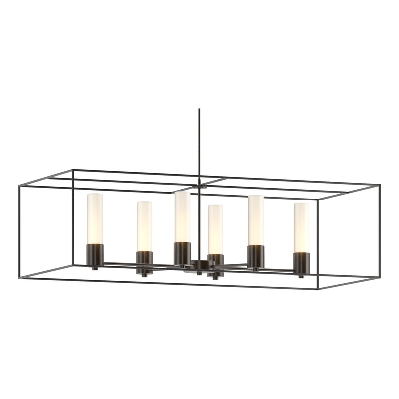 Portico Pendant Oil Rubbed Bronze Black Opal Glass (GG)
