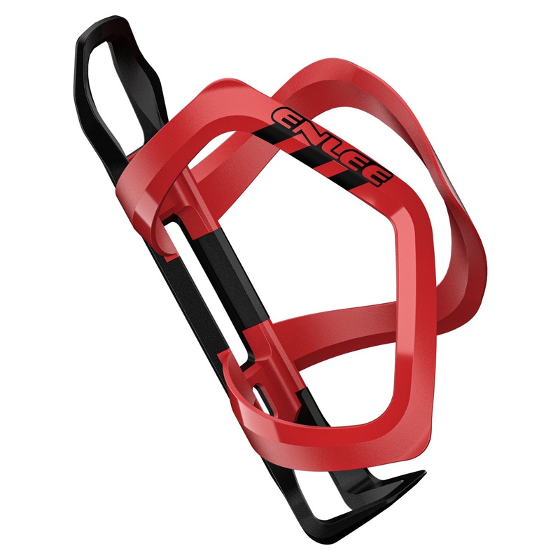 Red Ultra Lightweight Road & Mountain Bike Water Bottle Cage – 39g Polycarbonate + Glass Fiber, Fits Most Bottles