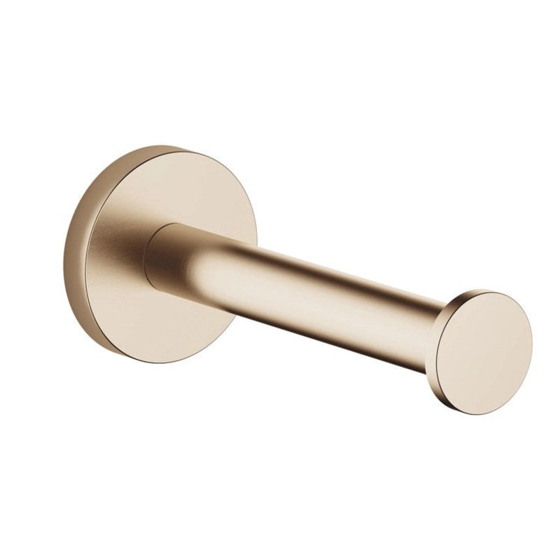 Toilet Paper Holder TARA Reserve Brushed Champagne 5-1/4 Inch Wall Mount