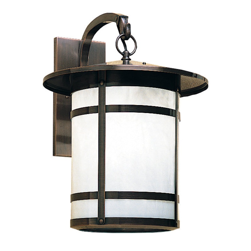 Arroyo BB-11LWO-AC Berkeley One Light Wall Mount Antique Copper