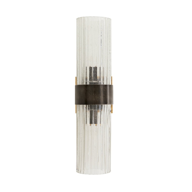 Arteriors 44753 Hazel Two Light Wall Sconce Natural Iron