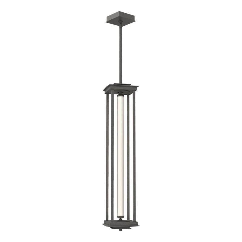 Athena 1-Light Large LED Lantern Natural Iron
