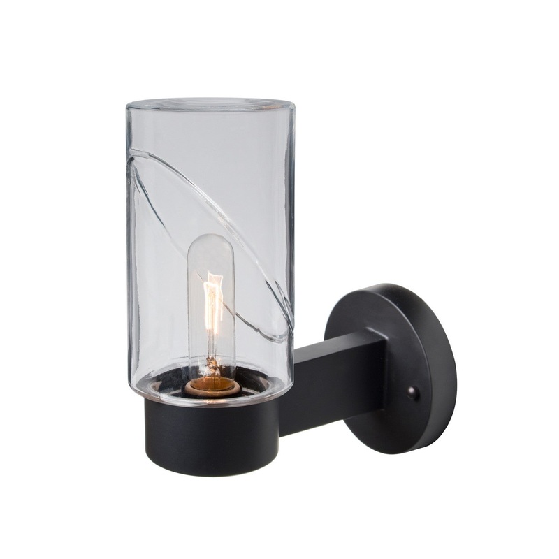 Besa BLINKCL-WALL-EDIL-BK Besa Blink Outdoor Sconce LED Outdoor Wall Sconce Black