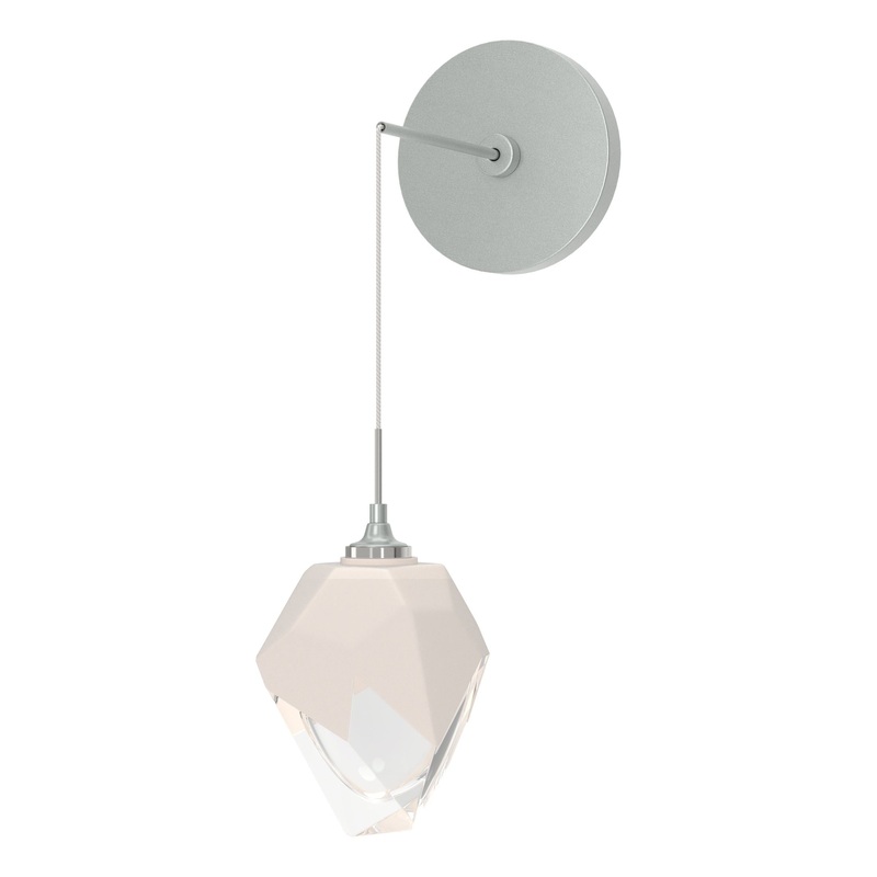 Chrysalis Small Low Voltage Sconce Vintage Platinum White Crystal (WP)