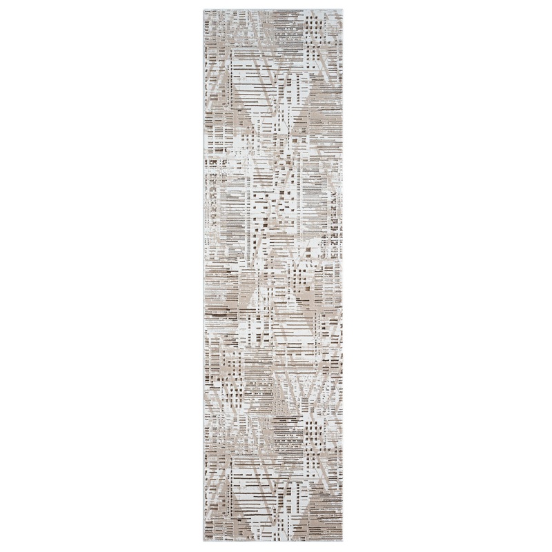 Grande Jacquard Rug – Taupe – 200×290