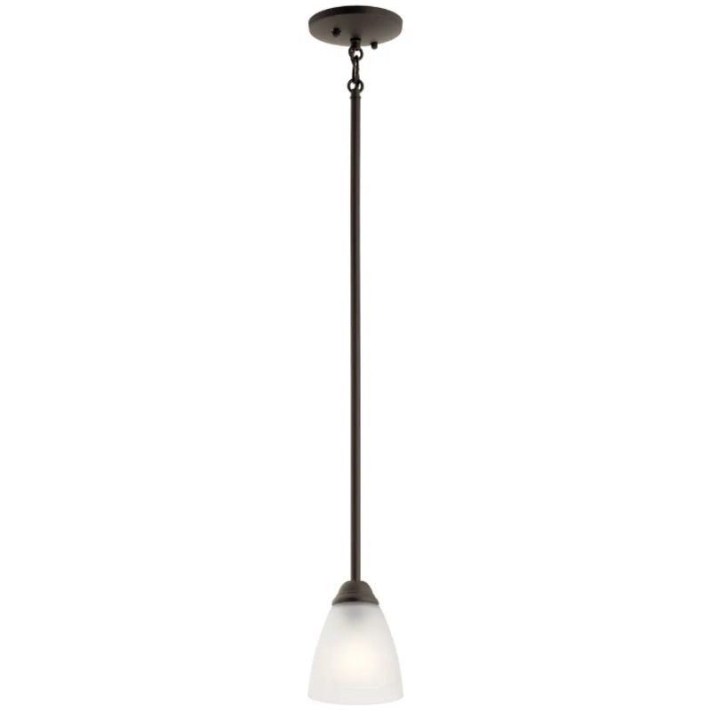 Jolie 4.75″ 1-Light Mini Pendant Olde Bronze With LED Bulb(s)