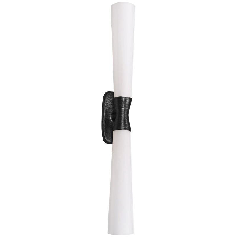 Whitney 2-Light Wall Sconce Matte Black
