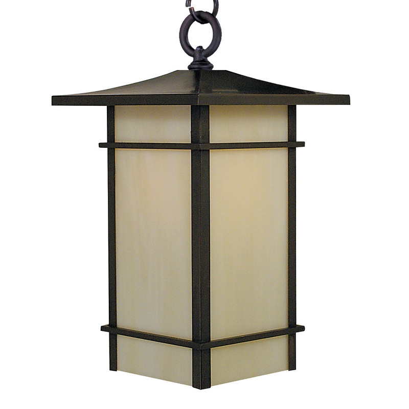 Arroyo KAH-9TSOF-BZ Katsura One Light Pendant Bronze