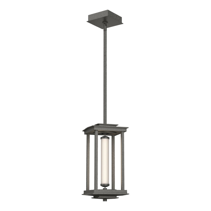 Athena 1-Light Small LED Lantern Natural Iron