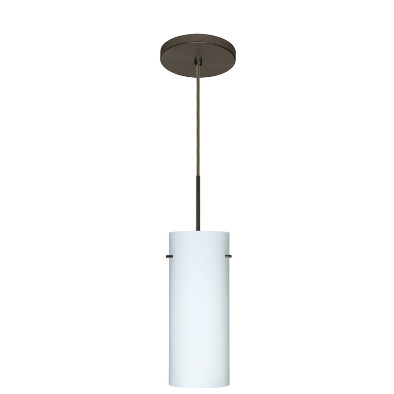 Besa 1JT-412307-LED-BR Stilo One Light Pendant Bronze