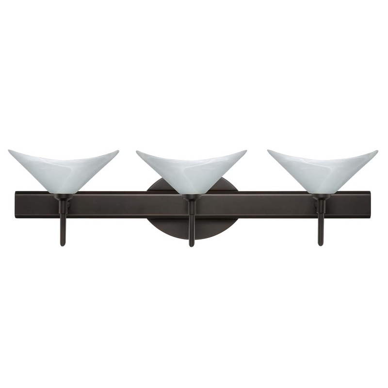 Besa 3SW-191352-BR Hoppi Three Light Wall Sconce Bronze