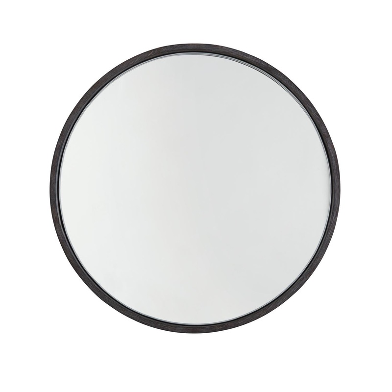 Capital Lighting 735801MM Mirror Wood Frame Mirror Carbon Grey and Grey Iron