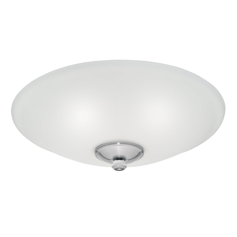 Casablanca 99259 Three Light Fan Light Kit Brushed Nickel