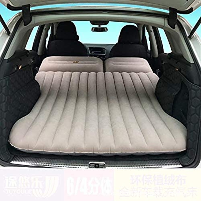 HongLianRiven Lettino da Viaggio Auto Gonfiabile Letto Car Air Mattress Viaggi Posteriore Bed Accessori for la casa Bed Auto Vettura di Medie Doppio Cuscino d’Aria Letto Car Bed 5-14 (Color : Pink)
