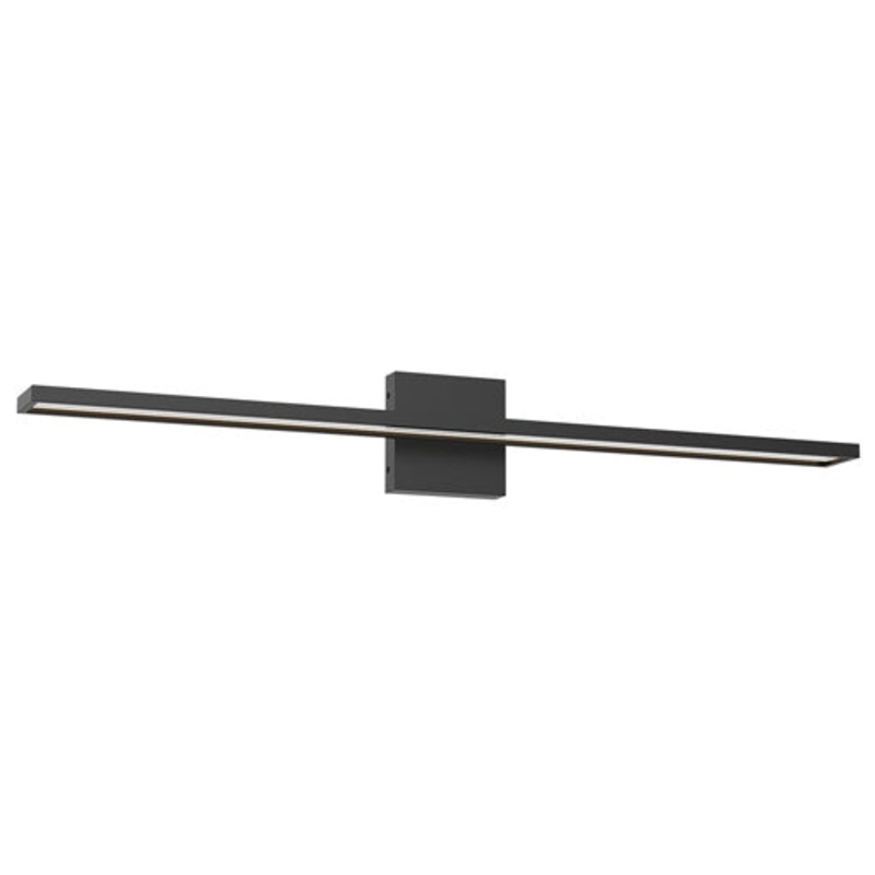 LED Bathroom Fixture from the Brio Collection in Black Finish by Kuzco Lighting