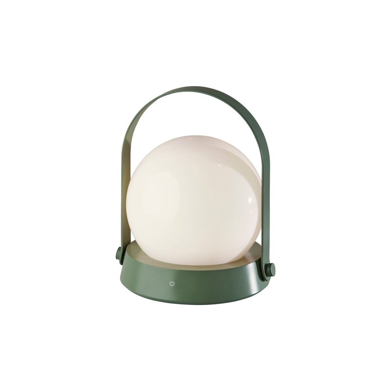 Millie LED Color Changing Table Lantern Sage Green