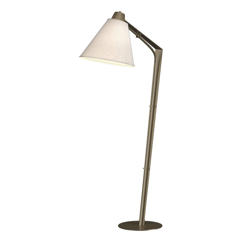 Reach Floor Lamp Soft Gold Flax Shade (SE)