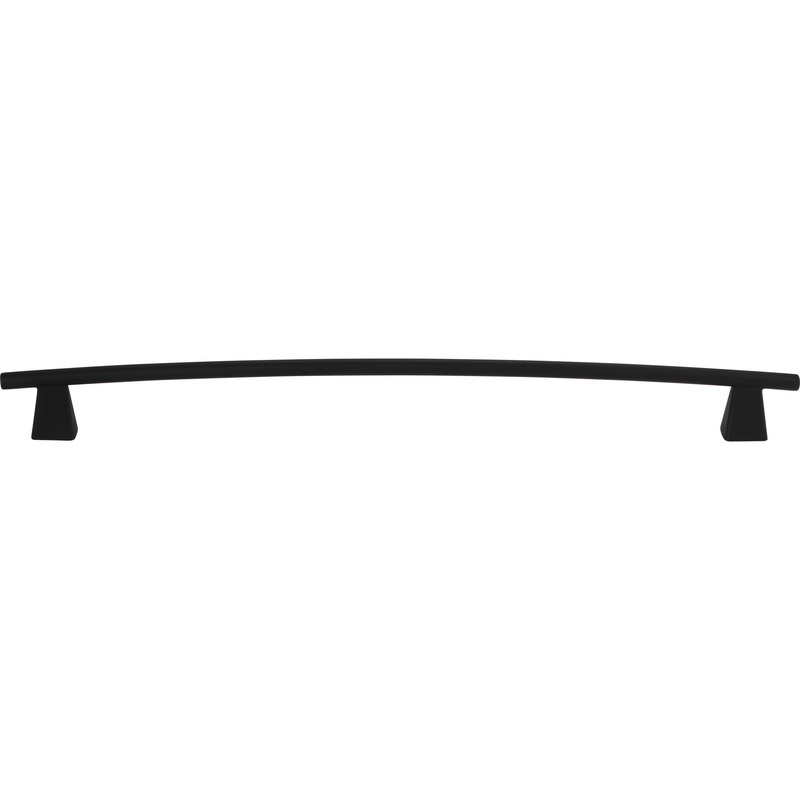 Atlas Homewares Fulcrum Pull 11 5/16 Inch (c-c) Matte Black