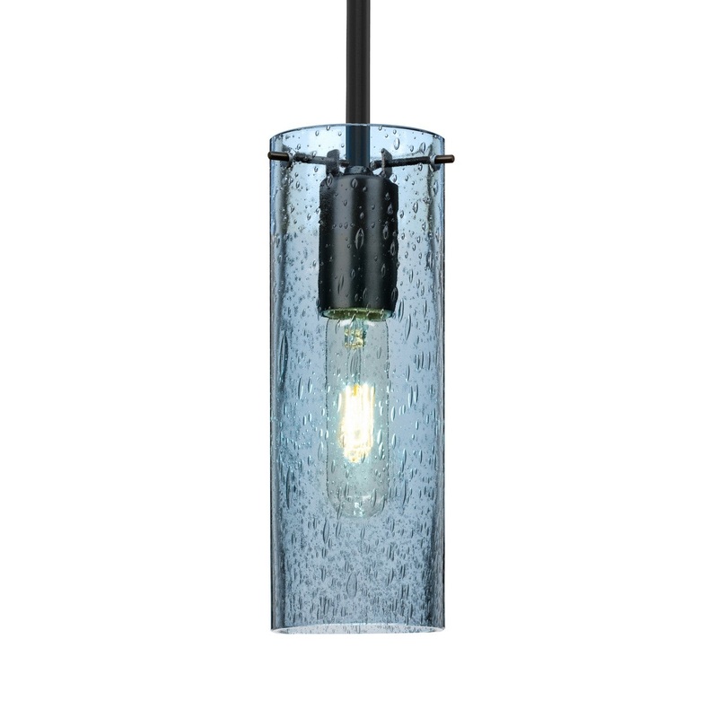 Besa 1TT-JUNI10BL-BK Besa Juni 10 Pendant One Light Pendant Black