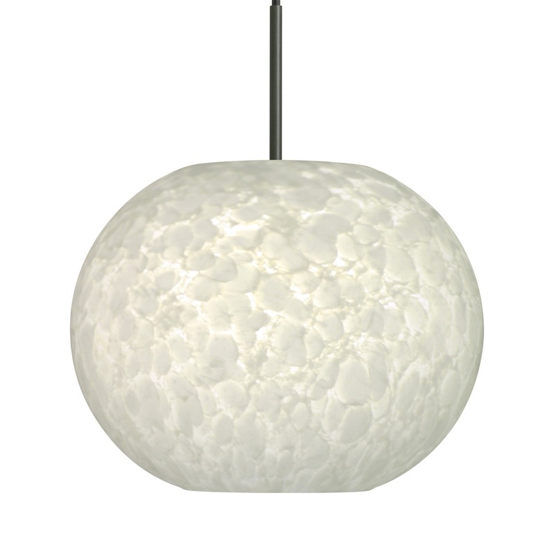 Besa J-477619-BK Besa Luna Pendant One Light Pendant Black