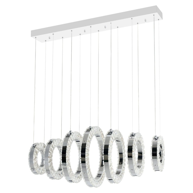 Celina Linear Suspension Chrome