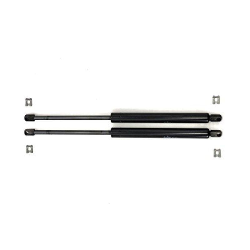 Cortassa, Coppia di Pistoni di Ricambio per Letto Contenitore con Testina Foro Passante  Potenza 1350 N-Lunghezza 41,5 cm, Nero, Completo