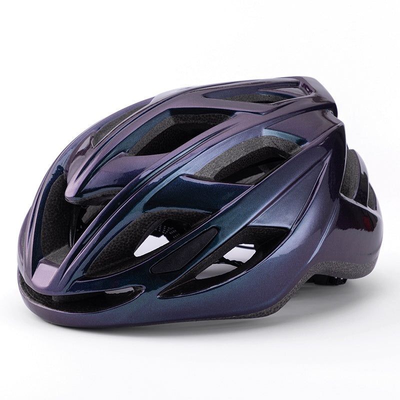 Dark Purple Lightweight Adult Bicycle Helmet – Adjustable Fit Road & Mountain Bike Safety Headgear (57-62cm)