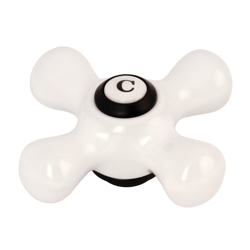 KSH1160PXC Cold Porcelain Cross Handle, Matte Black