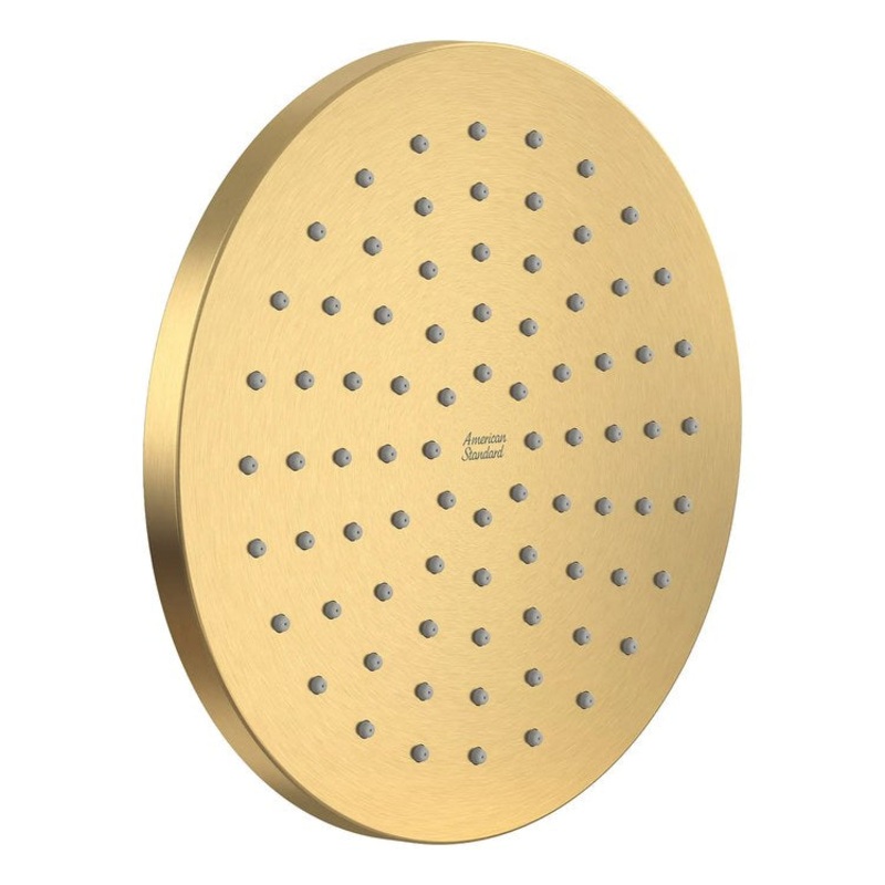 Showerhead Studio S 1 Functions Rain Brushed Cool Sunrise 8 Inch 1.8 Gallons per Minute Full Spray