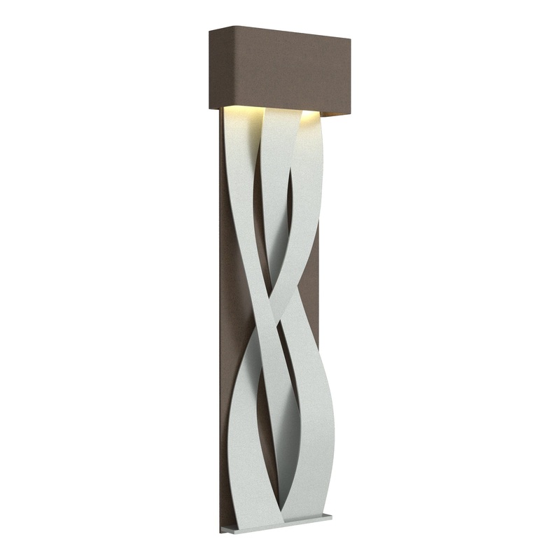 Tress Large LED Sconce Bronze Vintage Platinum