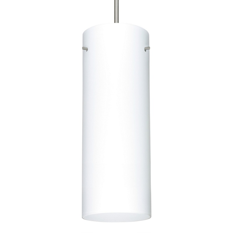 Besa 1JT-412807-LED-SN Besa Stilo 18 Pendant LED Pendant Satin Nickel