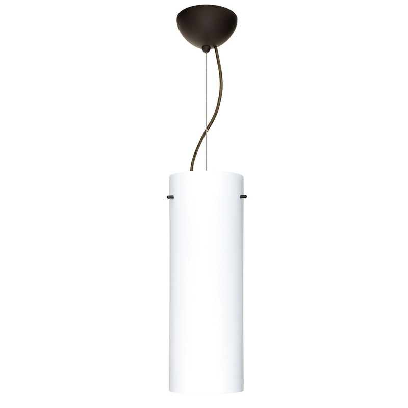 Besa 1KX-412807-BR Tondo One Light Pendant Bronze