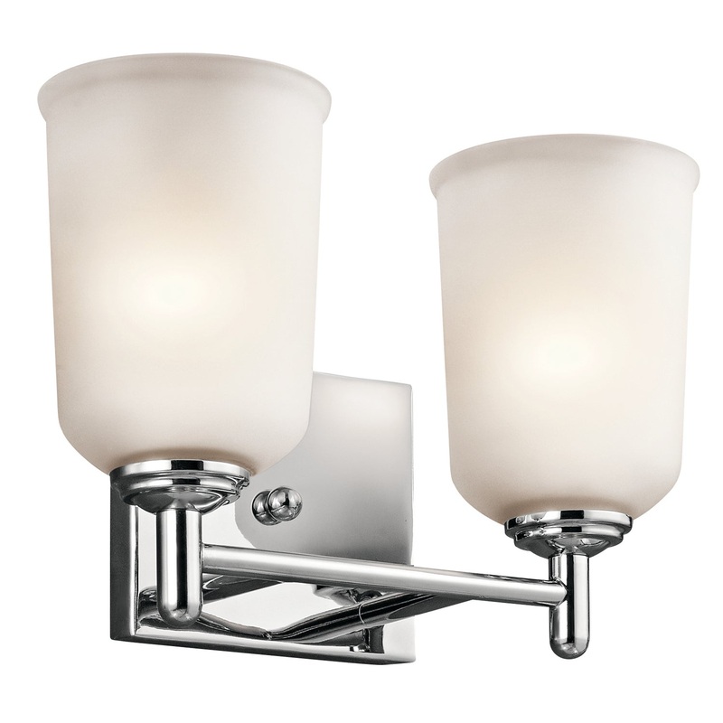 Kichler 45573CH Two Light Bath, Chrome