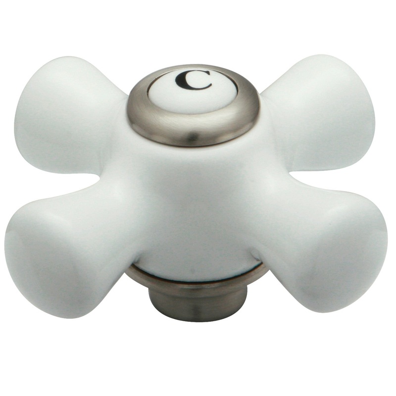 KSH3228PXC Cold Metal Cross Handle, Brushed Nickel